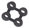 Attache caoutchouc tapis caillebotis
