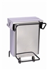 Poubelle cuisine ouverture central HACCP 70L