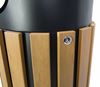 Poubelle bois exterieur 60 litres