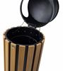 Poubelle bois exterieur 60 litres