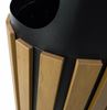 Poubelle bois exterieur 60 litres