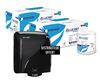 Pack 12 bobines Lucart achetées et distributeur noir offert