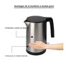 Bouilloire hotel Divine 1L inox JVD