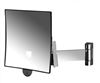 Miroir grossissant simple Eclips chromé JVD