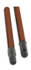 Manche bois verni 1,30 m D 24  douille vis