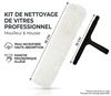 Mouilleur vitres textile 35 cm complet
