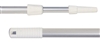 Manche télescopique aluminium 2 x 1 m vis