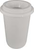 Poubelle sans contact 50L blanc