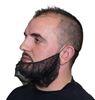 Cache-barbe PLP non tissé noir les 100