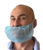 Cache-barbe PLP non tissé bleu les 100