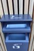 Cendrier corbeille mural exterieur 5L