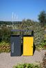 89910361 - Poubelle cube tri sélectif 67L jaune