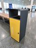 Poubelle cube tri sélectif 67L jaune