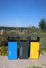 89910362 - Poubelle cube tri sélectif 67L bleu