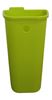 89910408 - Poubelle inox bureau tri sélectif 2X5L