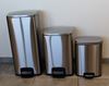 89910408 - Poubelle inox bureau tri sélectif 2X5L