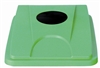 Couvercle vert bouteille collecteur tri sélectif JVD