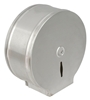 Distributeur papier toilette inox brosse mini jumbo