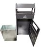 Cendrier extérieur 6L poubelle 43L
