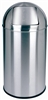 Poubelle dome 40L JVD inox avec trappe