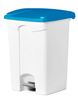 Poubelle cuisine HACCP 45 L bleue pedale