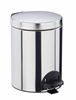 Poubelle à pédale Rossignol 5L inox sanelia