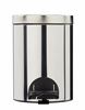 Poubelle à pédale Rossignol 5L inox sanelia