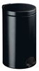 Poubelle a pedale Rossignol noire 20L 