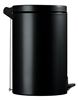 Poubelle a pedale Rossignol noire 20L 