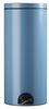 Poubelle a pedale Rossignol bleu 30L 