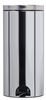 Poubelle à pédale Rossignol 30L inox Sanelia