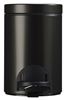 Poubelle a pedale Rossignol noire 3L