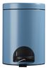 Poubelle a pedale Rossignol bleu 5L 