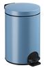 Poubelle a pedale Rossignol bleu 14L 