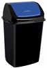 Corps poubelle noir 50L Rossignol clap