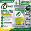 9293449 - Cif Pro 100 lingettes nettoyantes multi-usage