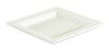 Assiette jetable biodégradable carré 200x200 par 500
