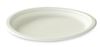 Assiette biodegradable jetable fibre de cannes D 260 les 500