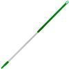 Manche aluminium alimentaire 1,50m vert