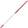 Manche aluminium alimentaire 1,50m rouge