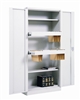 Armoire metallique à portes battantes