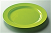 Assiette jetable anis ronde prestige D 190 mm colis de 96