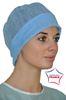 Bonnet jetable chirurgien bleu les 100