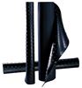 Tapis caoutchouc strié 1,40x10m noir epaisseur 6mm