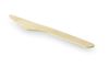 Couteau jetable biodégradable bois 165 mm le 1000