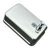 Distributeur de savon et gel inox 1 L poussoir