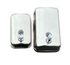 Distributeur de savon et gel inox 1 L poussoir