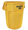 Conteneur Brute Rubbermaid rond 167 Litres jaune