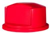 Couvercle Brute Rubbermaid dôme rouge