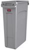 FG354060GRAY - Collecteur Slim Jim gris avec aeration 87 L